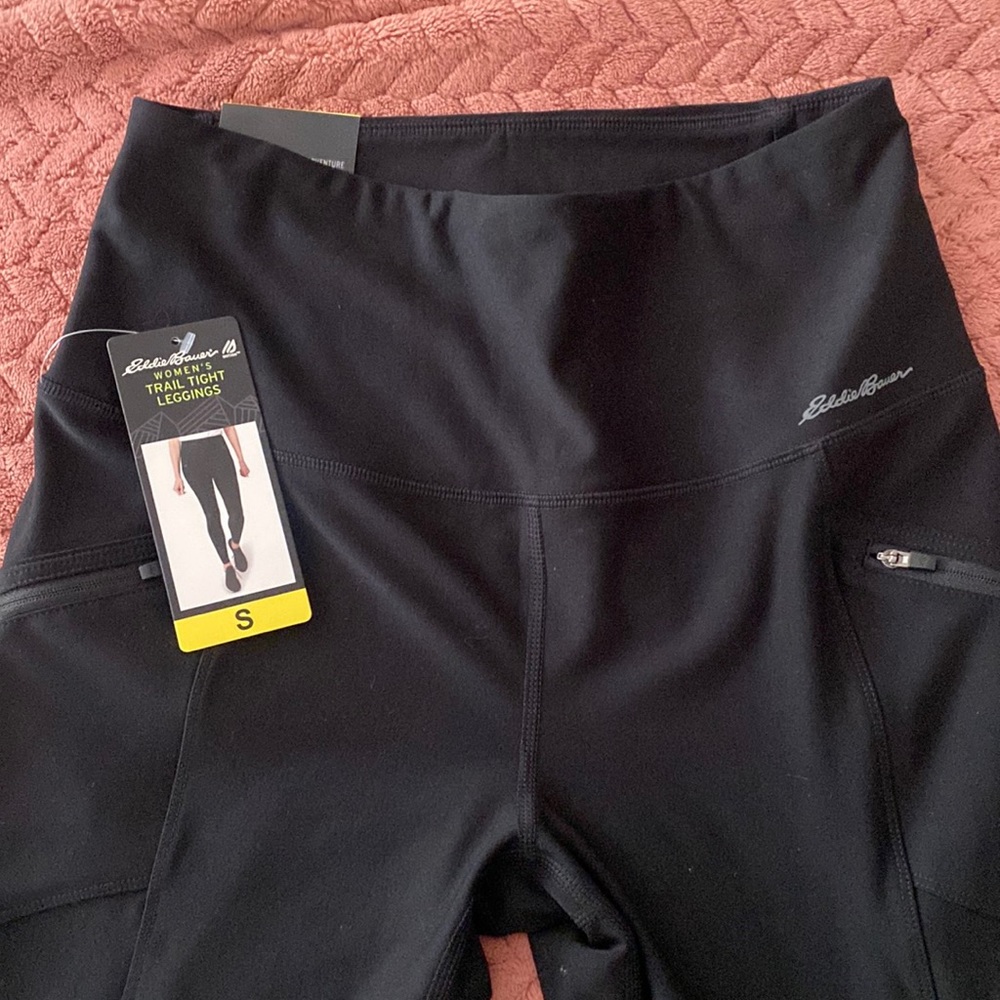 Eddie Bauer Black Trail Tight Leggings